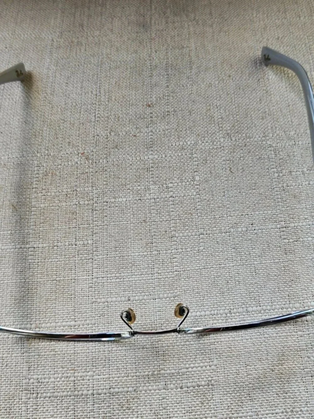 Ray-Ban Women Eyeglasses Frame Silver Tone Metal eyewear Glases RB6192
